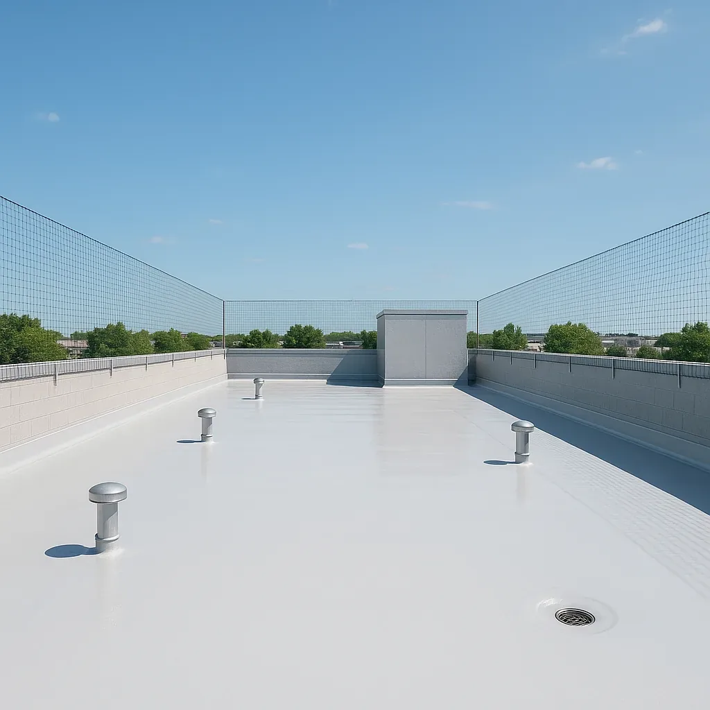 Après — Toiture-terrasse commerciale — Lyon 2e