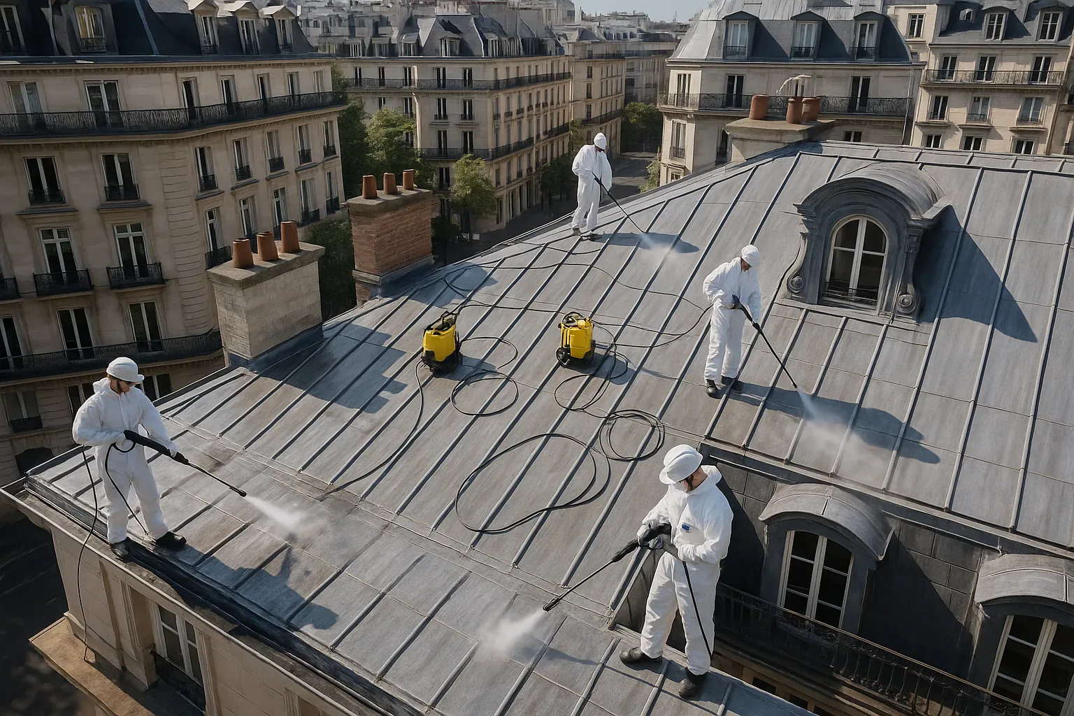 Nettoyage et décontamination fientes de pigeons, partout en France